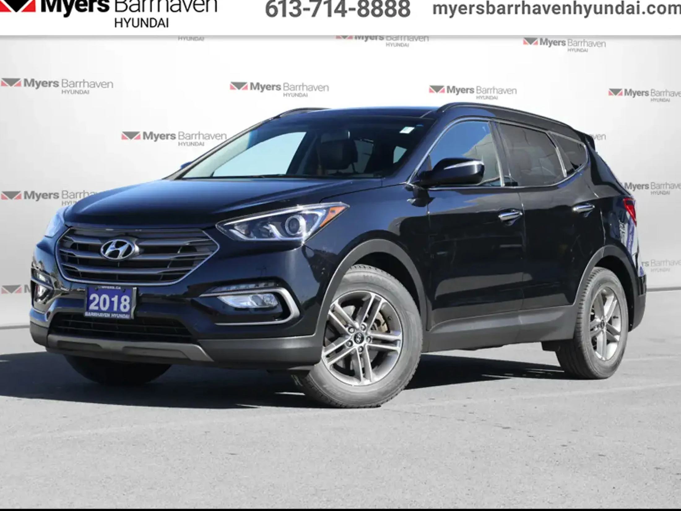 2018 Hyundai SANTA FE SE - AWD - leather seats - $148 B/W