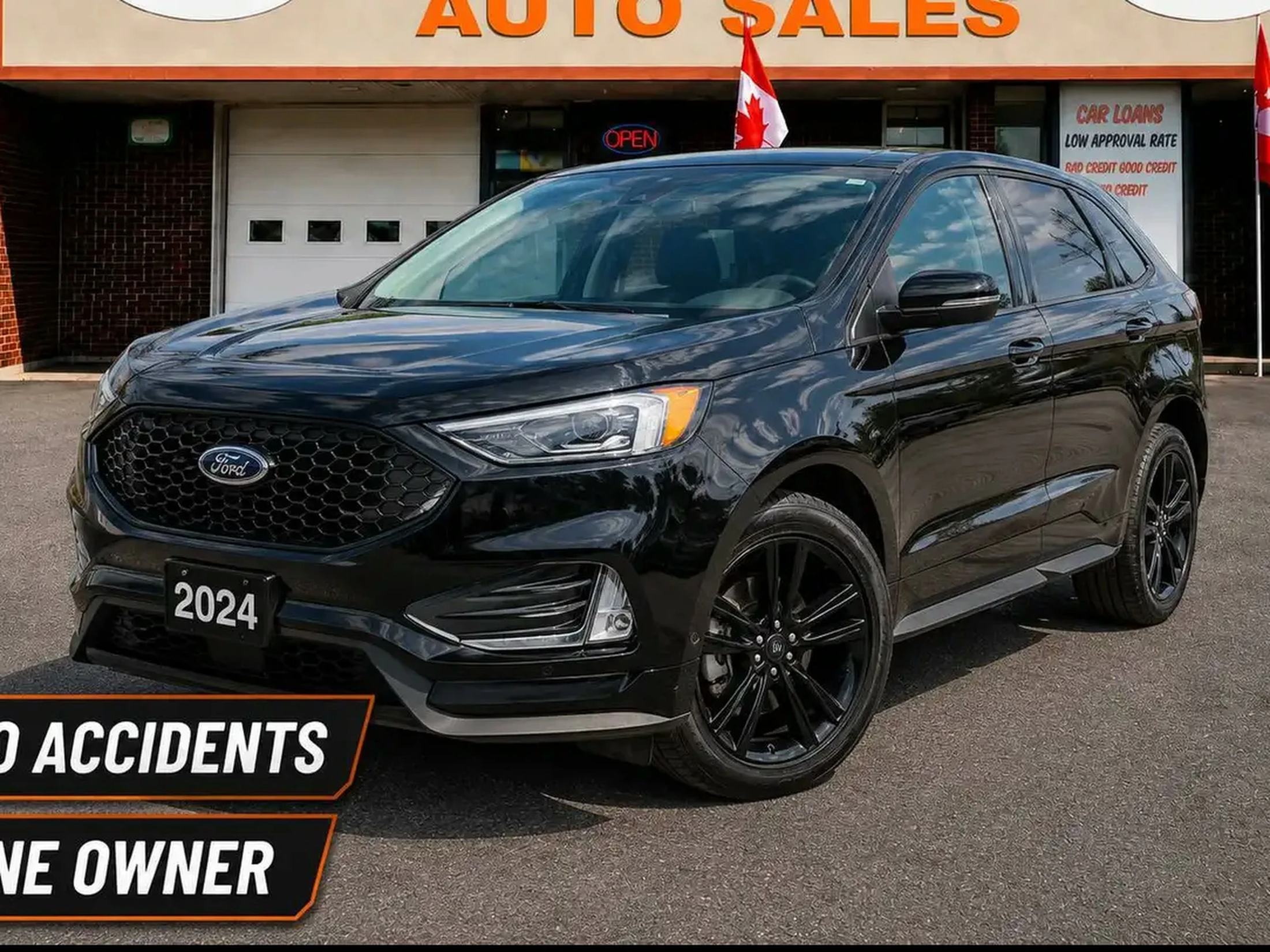 2024 Ford Edge ST Line AWD/ Sporty & Fully Loaded