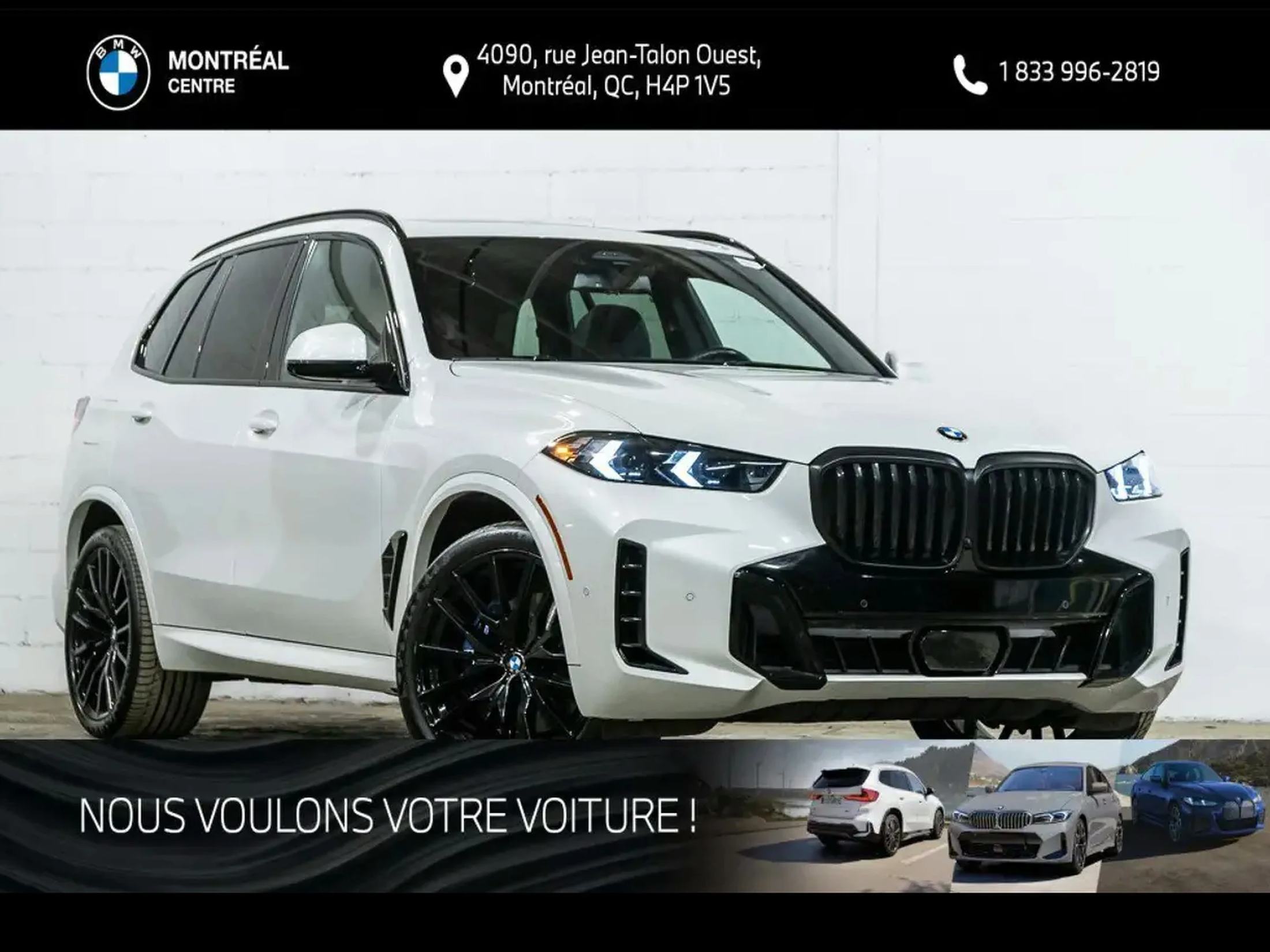 2024 BMW X5 xDrive40i | Premium Amélioré | M Sport PRO | Toit