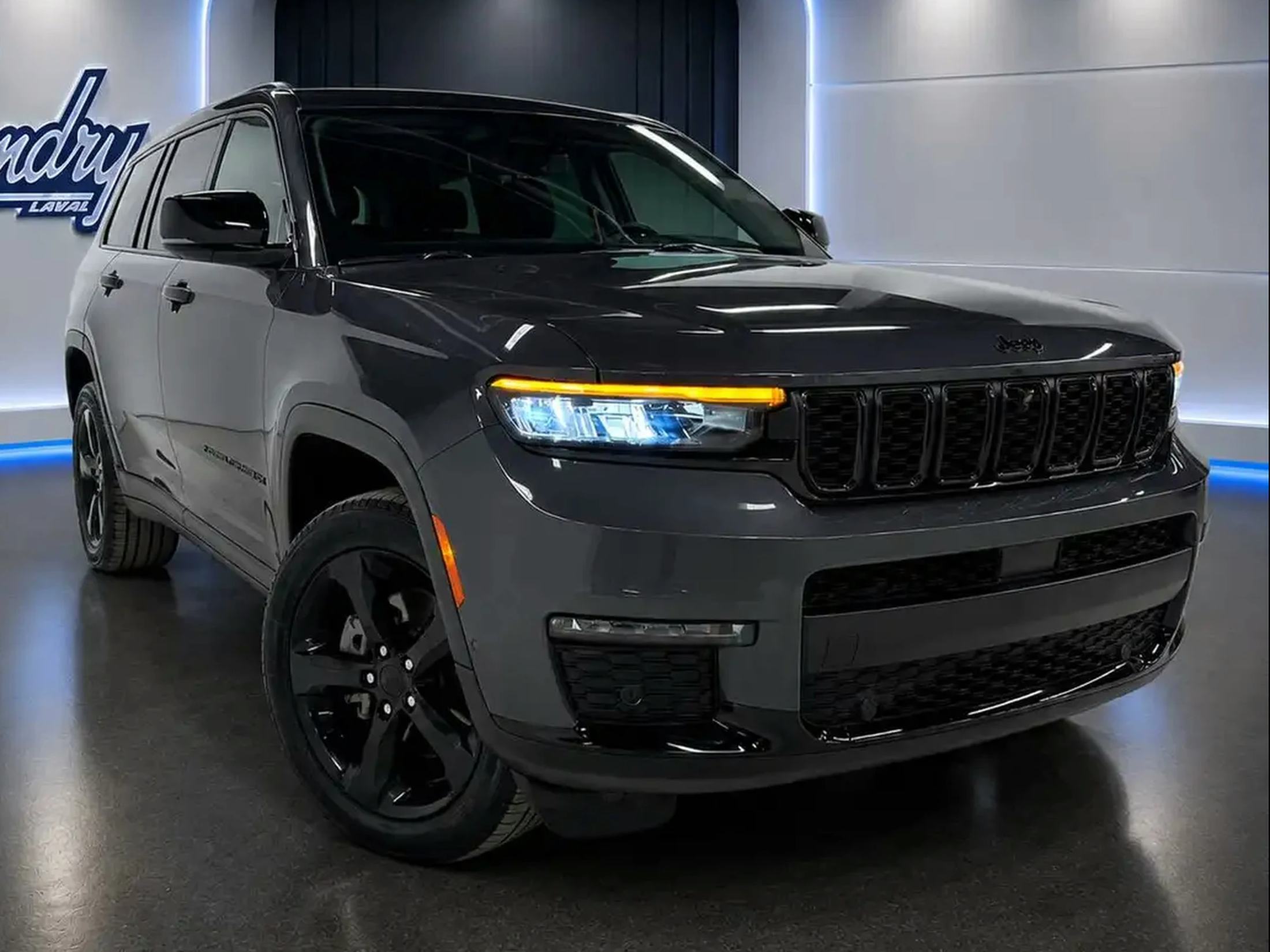 2024 Jeep Grand Cherokee Limited 4x4 CUIR LED LUX TECH APPARANCE NOIR