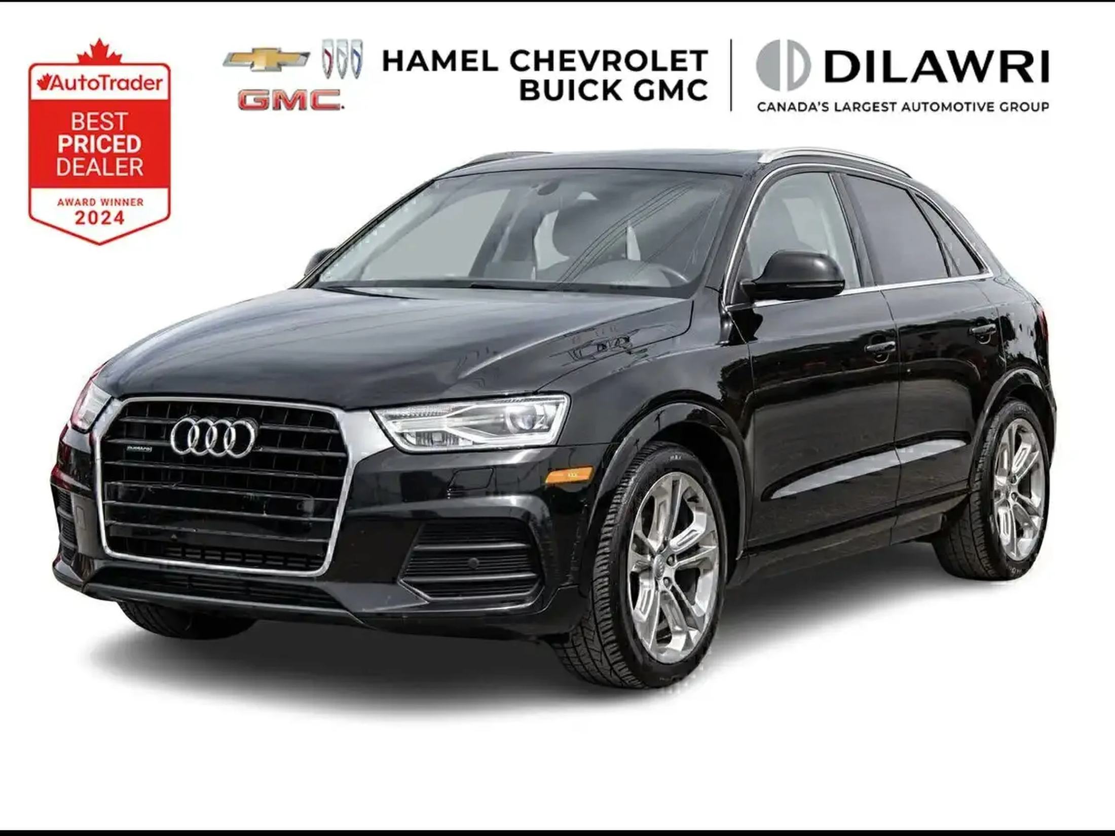 2017 Audi Q3 Progressiv AWD * Cuir * Toit Ouvrant * Certifié *