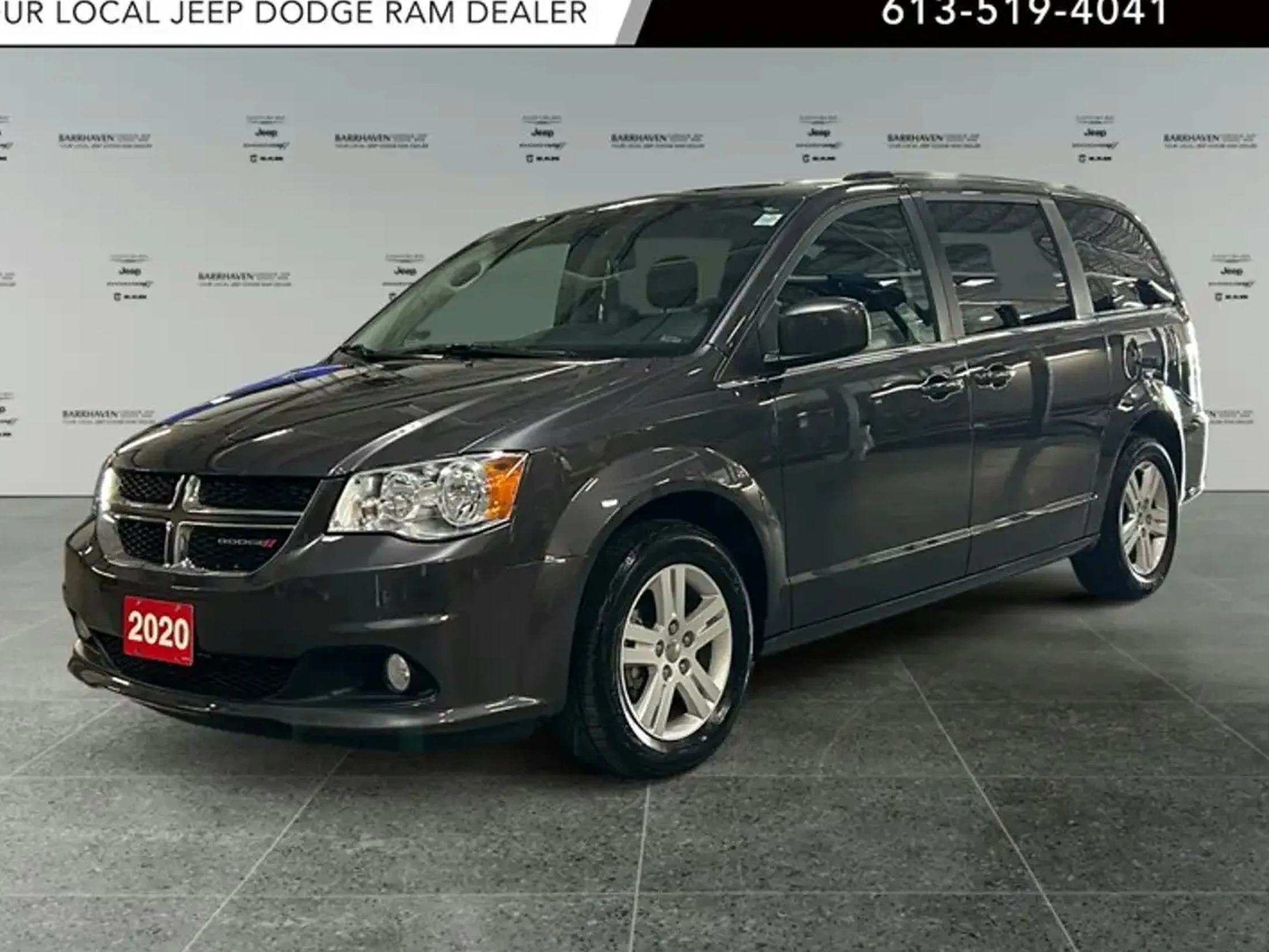 2020 Dodge Grand Caravan Crew Plus | Ultra Low KM's