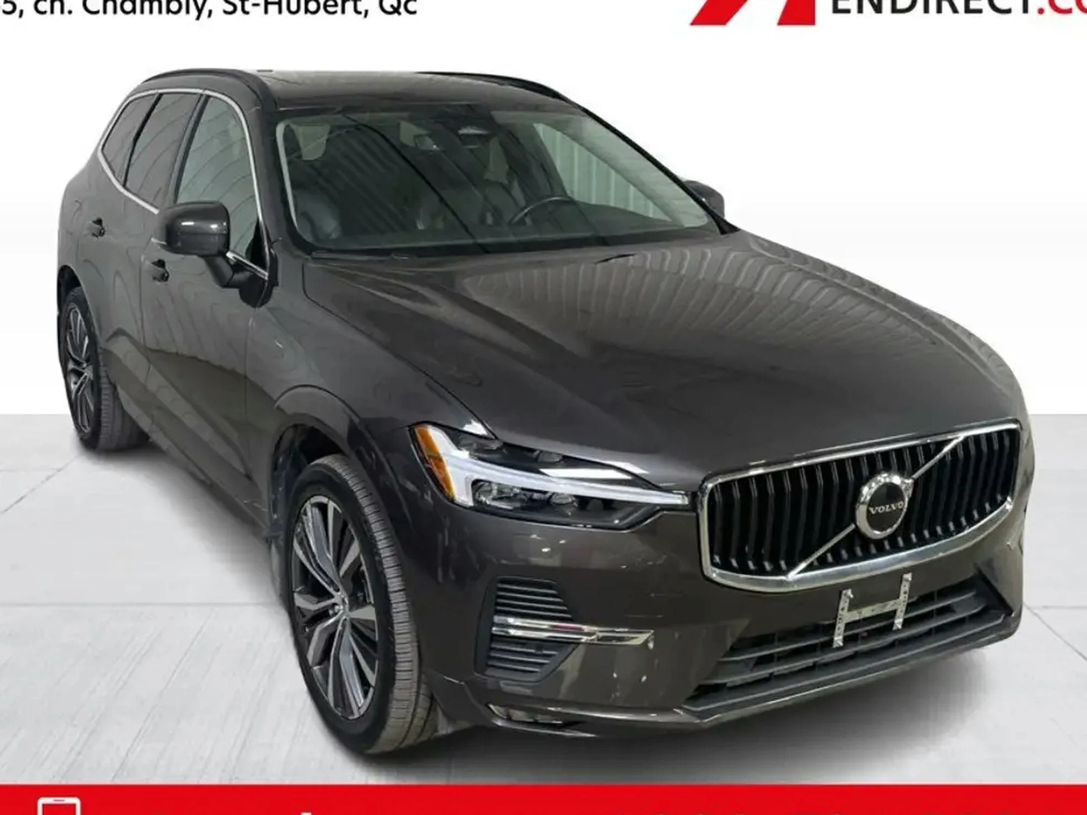 2022 Volvo XC60 B6 Momentum AWD Cuir Toit GPS Mags Sièges chauffan