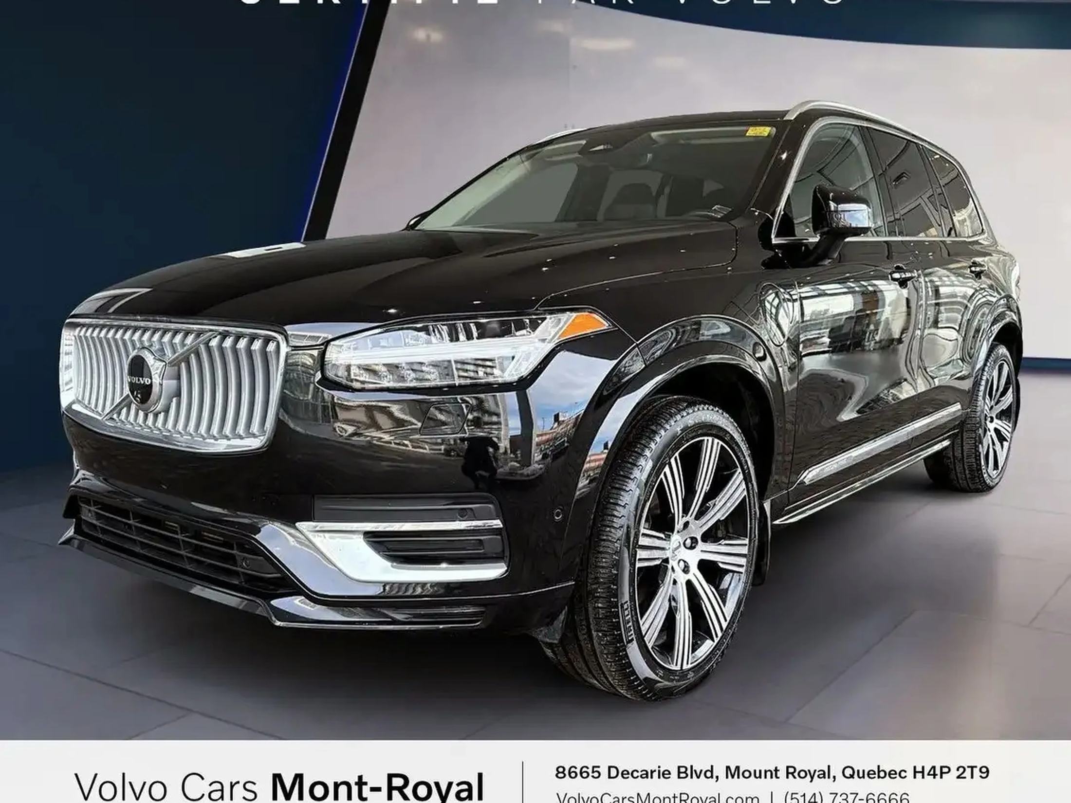 2024 Volvo XC90 Plus Bright Theme Plug-In Hybrid T8 HEATED SEATS,