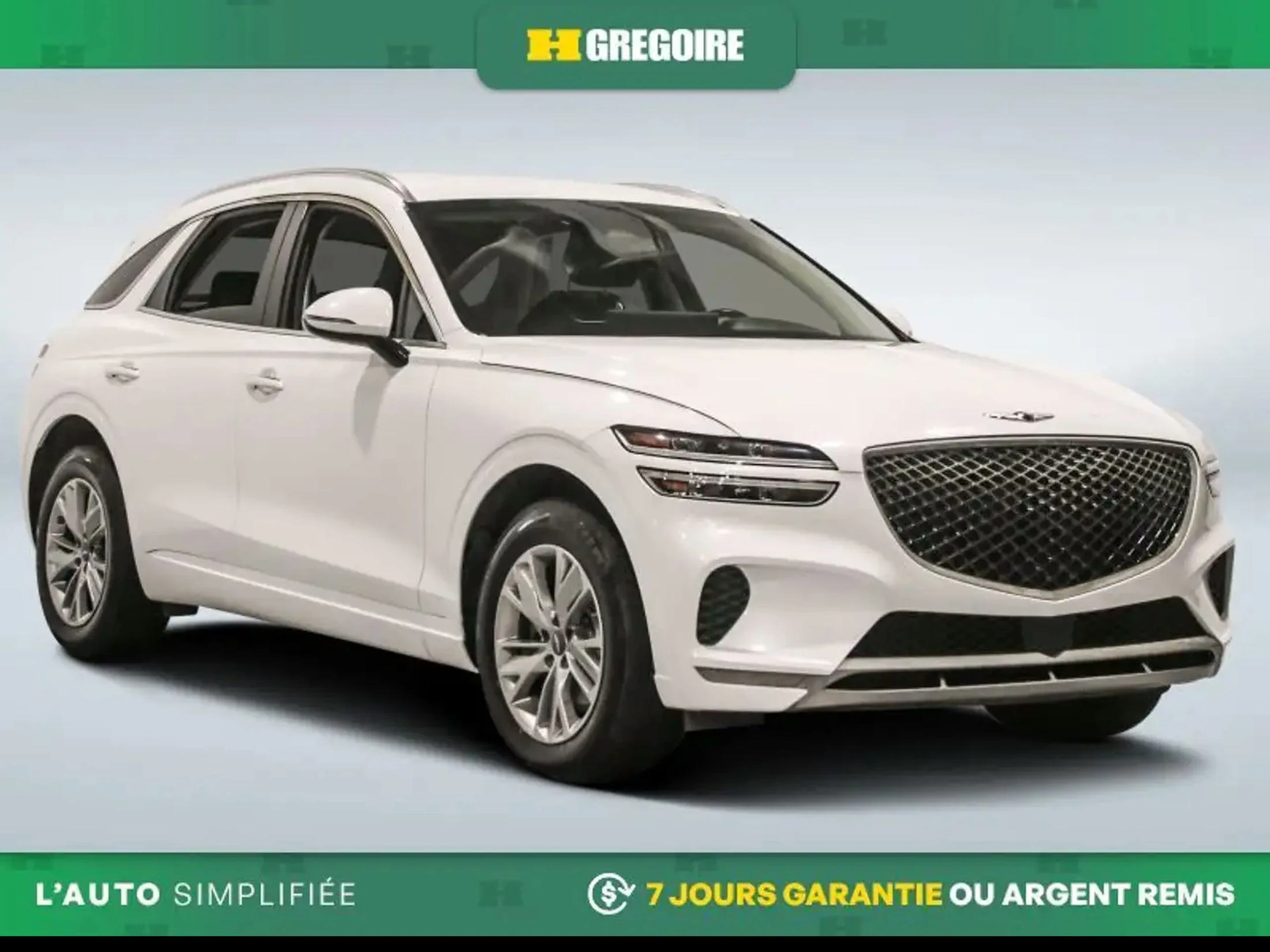 2022 Genesis GV70 2.5T Select AWD AUTO A/C CUIR NAV MAGS CAM BLUETOO