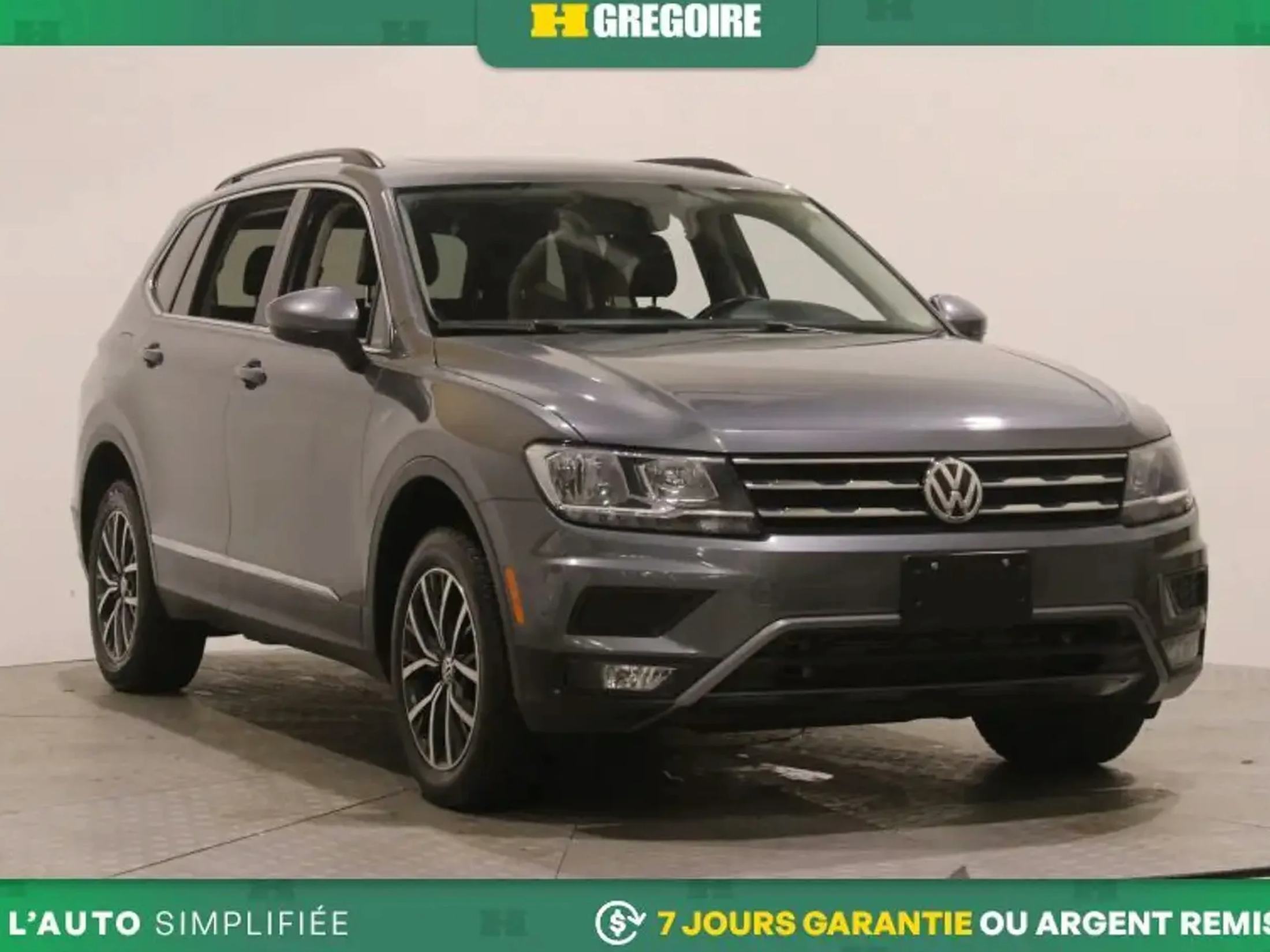 2020 Volkswagen Tiguan Comfortline AUTO A/C CUIR TOIT MAGS CAM RECUL BLEU