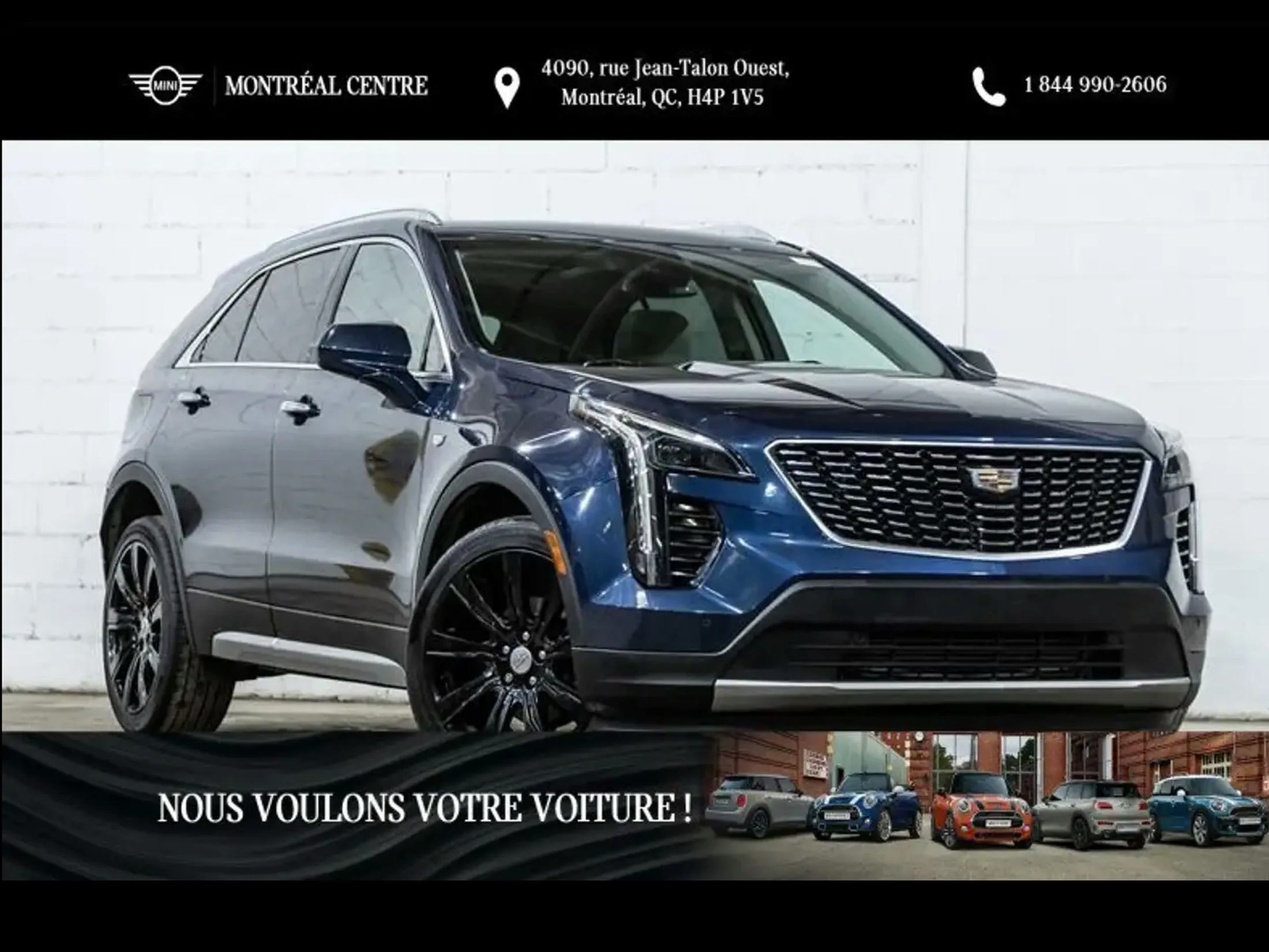 2019 Cadillac XT4 AWD Premium Luxury | Sièges arrière chauffants | A