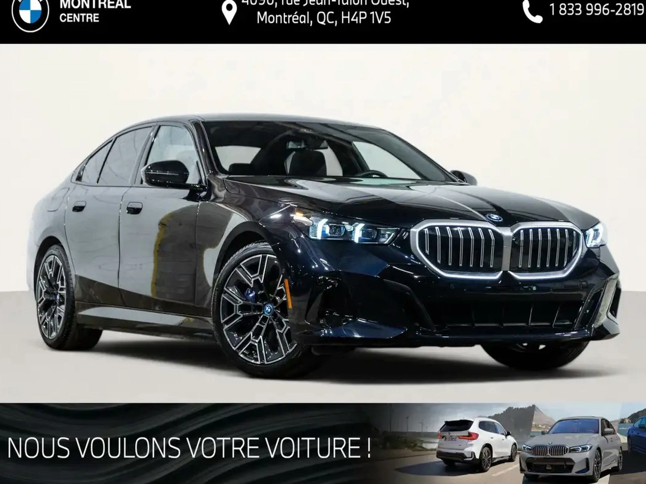 2025 BMW 5 Series 550e xDrive | Premium essentiel | Cockpit digital