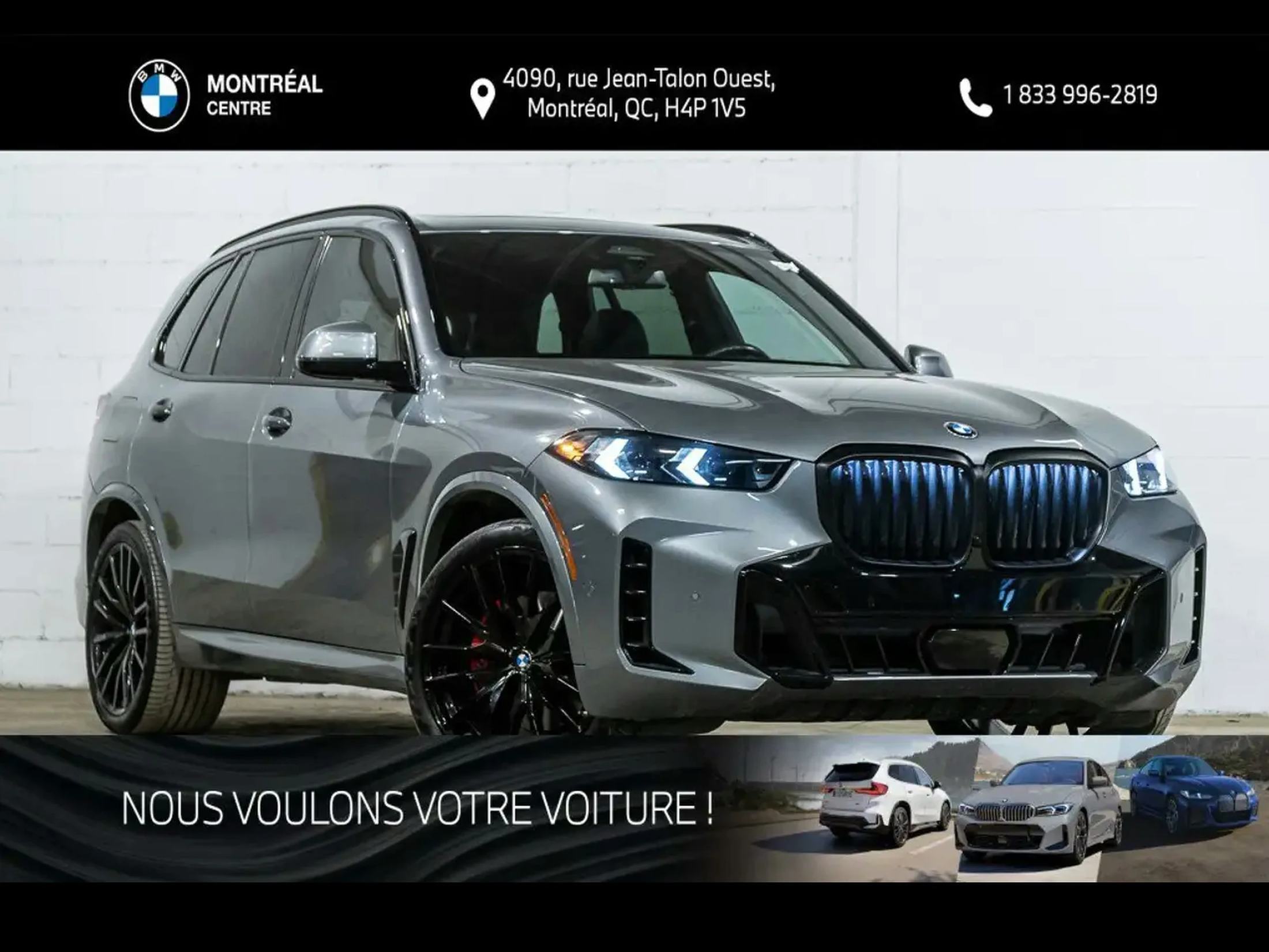 2024 BMW X5 xDrive40i | M Sport Pro | Phares DEL adaptatifs |