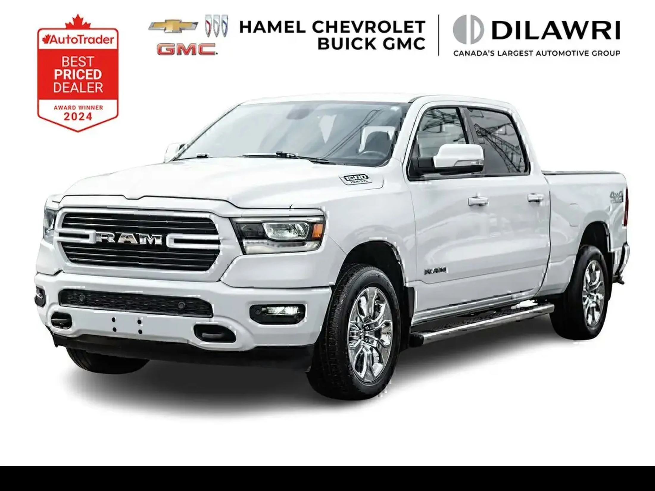 2019 RAM 1500 Big Horn Crew Cab * 4X4 * 5.7L V8 Hemi * Certifié*