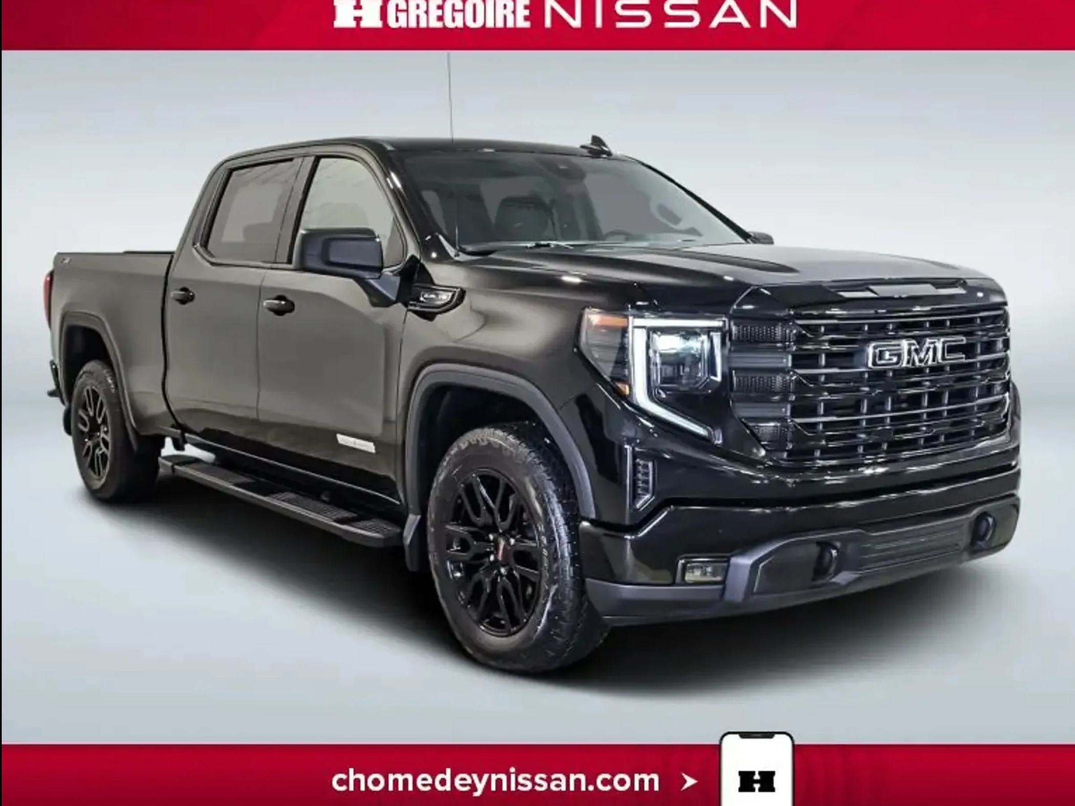 2024 GMC Sierra 1500 Elevation Crew 5.3L X31Offroad Caméra Carplay