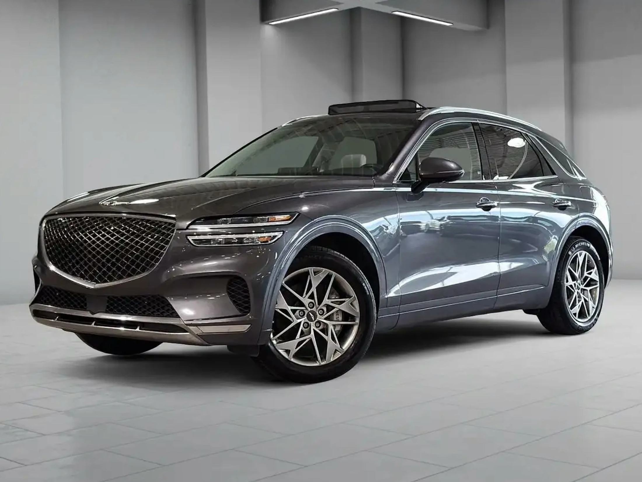 2023 Genesis GV70 2.5T ADVANCED AWD 300HP TOIT NAV CUIR GPS CLEAN CA