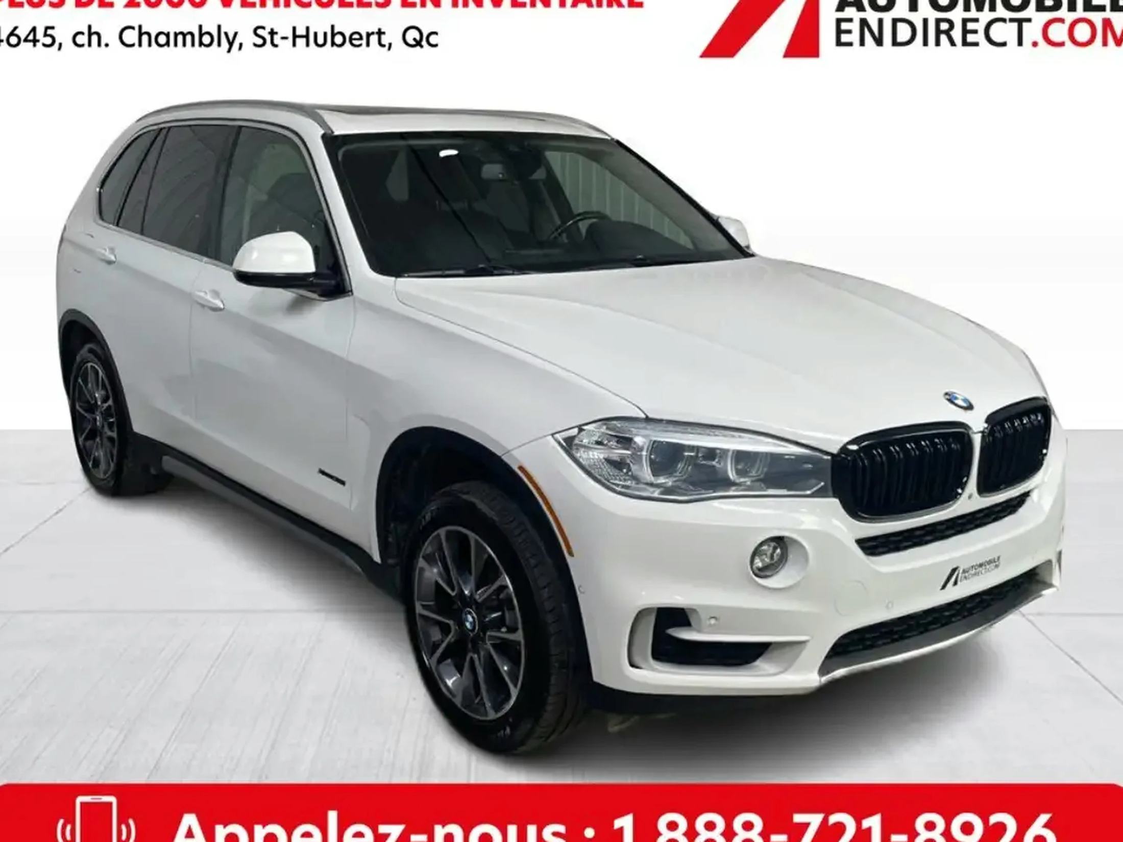 2018 BMW X5 XDRIVE AWD Cuir Toit GPS Mags Sièges chauffants Ca