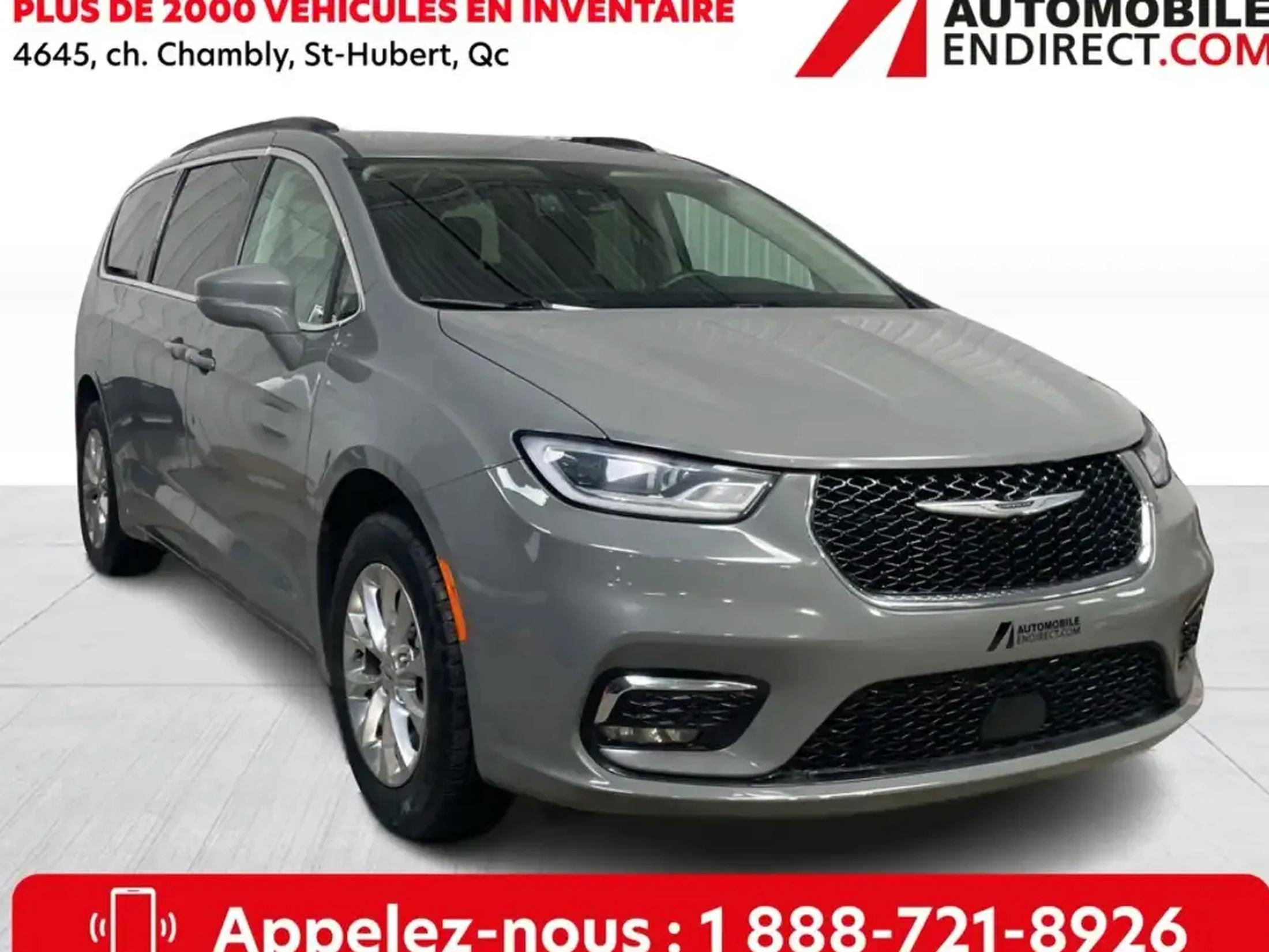 2022 Chrysler Pacifica TOURING-L AWD AWD Cuir GPS Mags Sièges chauffants