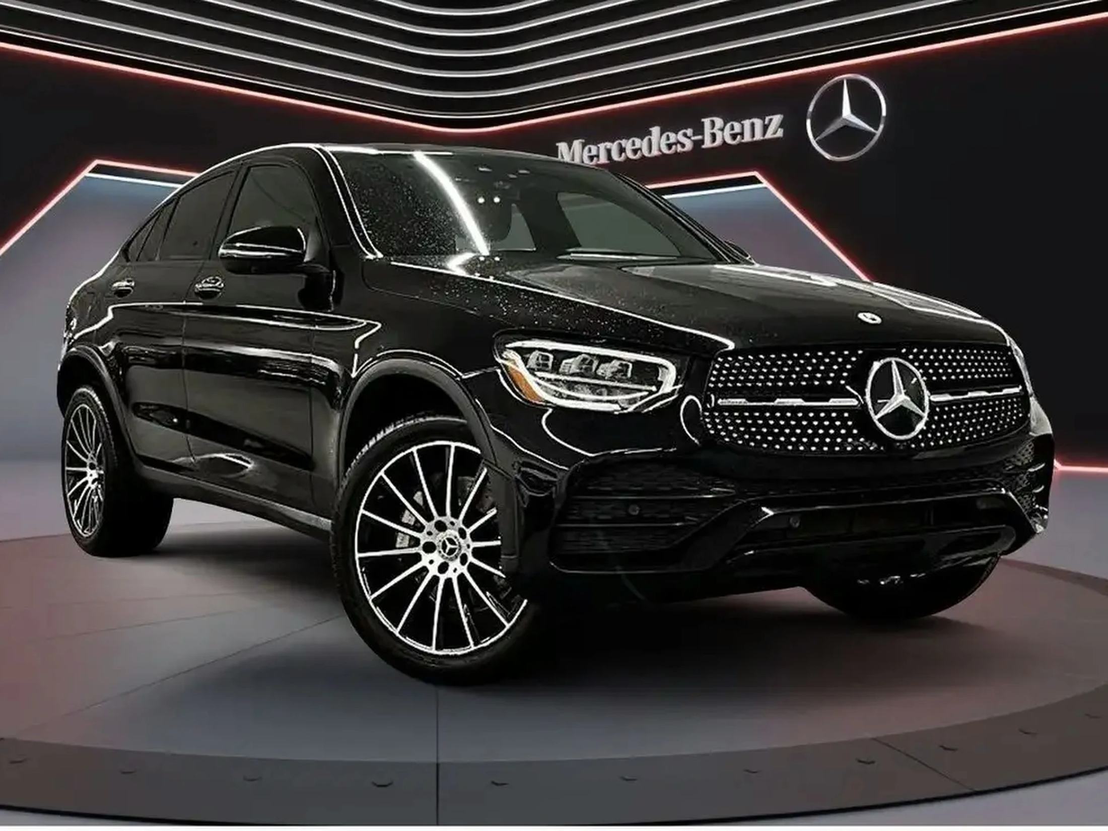 2023 Mercedes-Benz GLC 300 4MATIC COUPE Premium & Premium + Package, Nigh