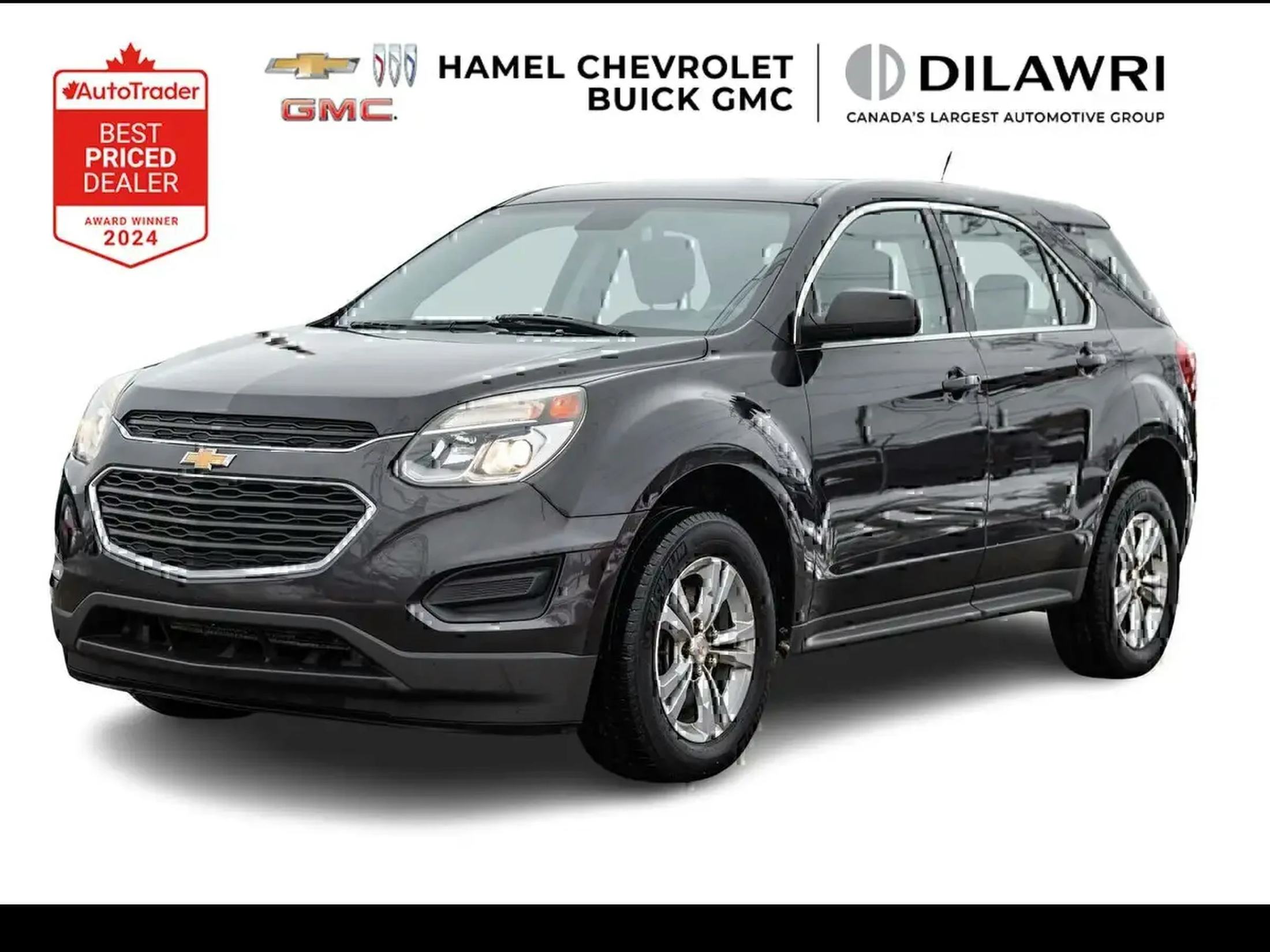 2016 Chevrolet Equinox LS * Groupe Électrique * Climatisation * Bas KM *