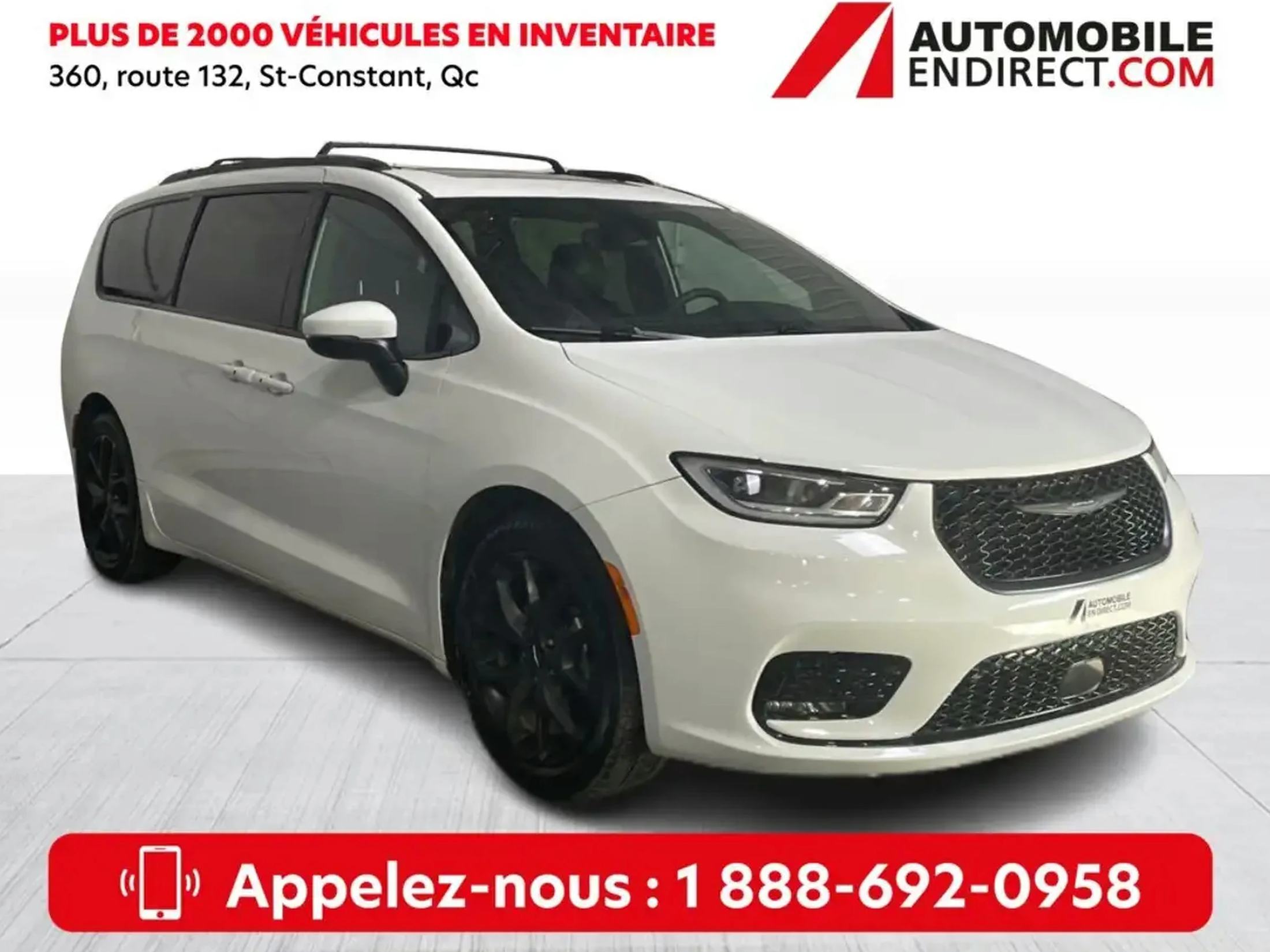 2023 Chrysler Pacifica S-Touring L Cuir Toit Mags Sièges chauffants Camér
