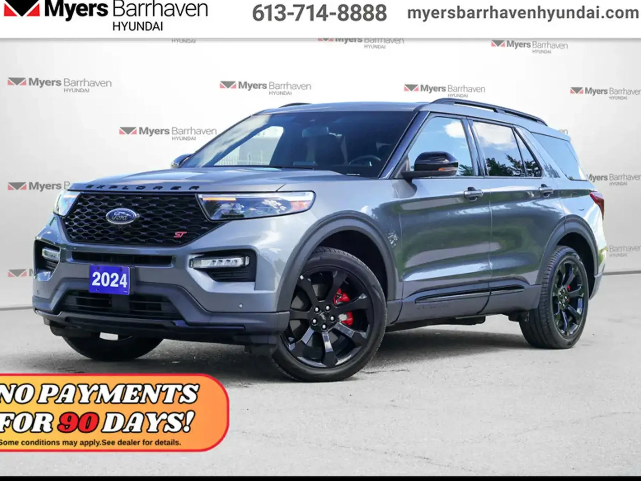 2024 Ford Explorer ST - $356 B/W