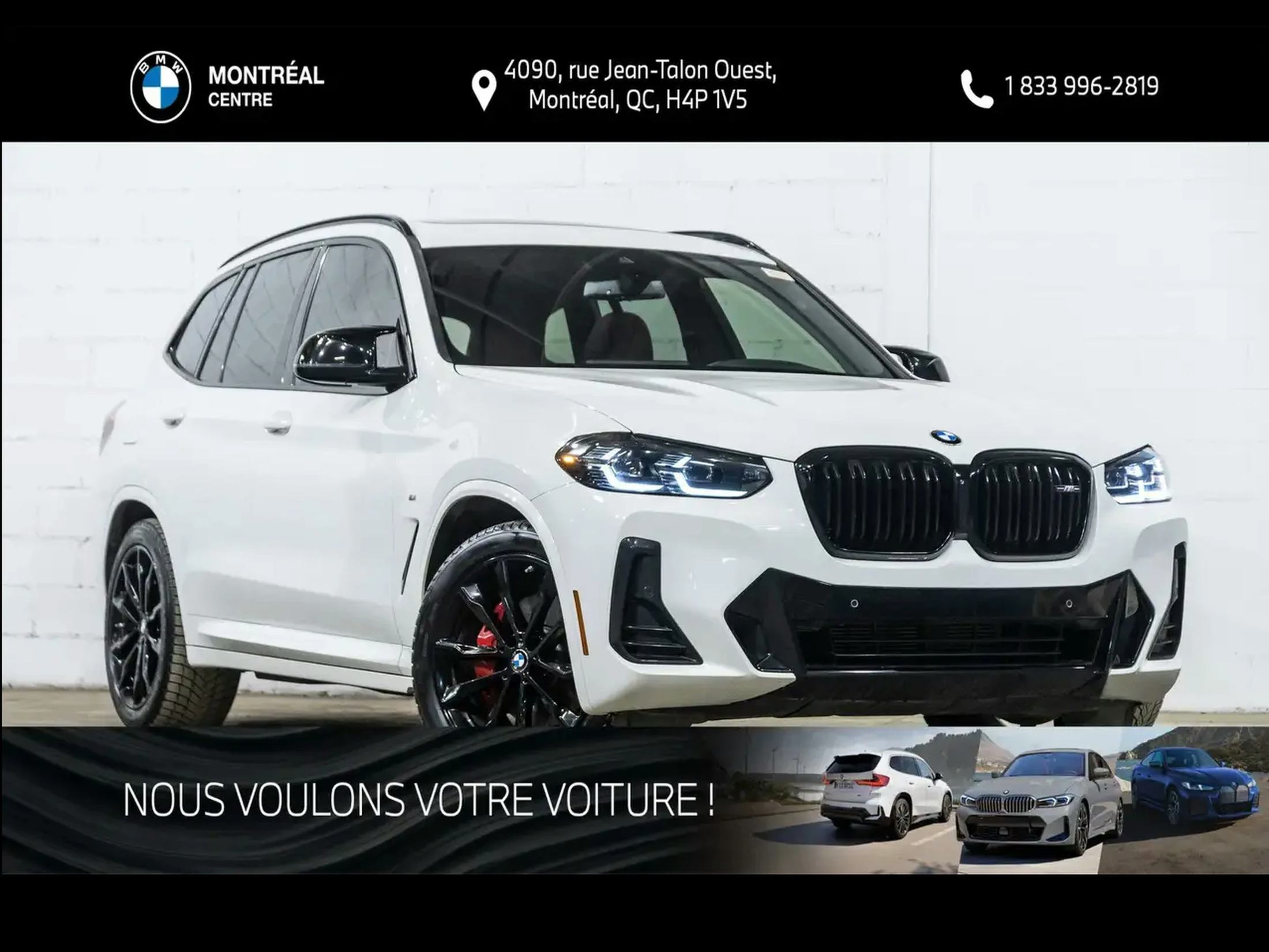 2024 BMW X3 M40i xDrive Premium essentiel | Ceintures de sécur