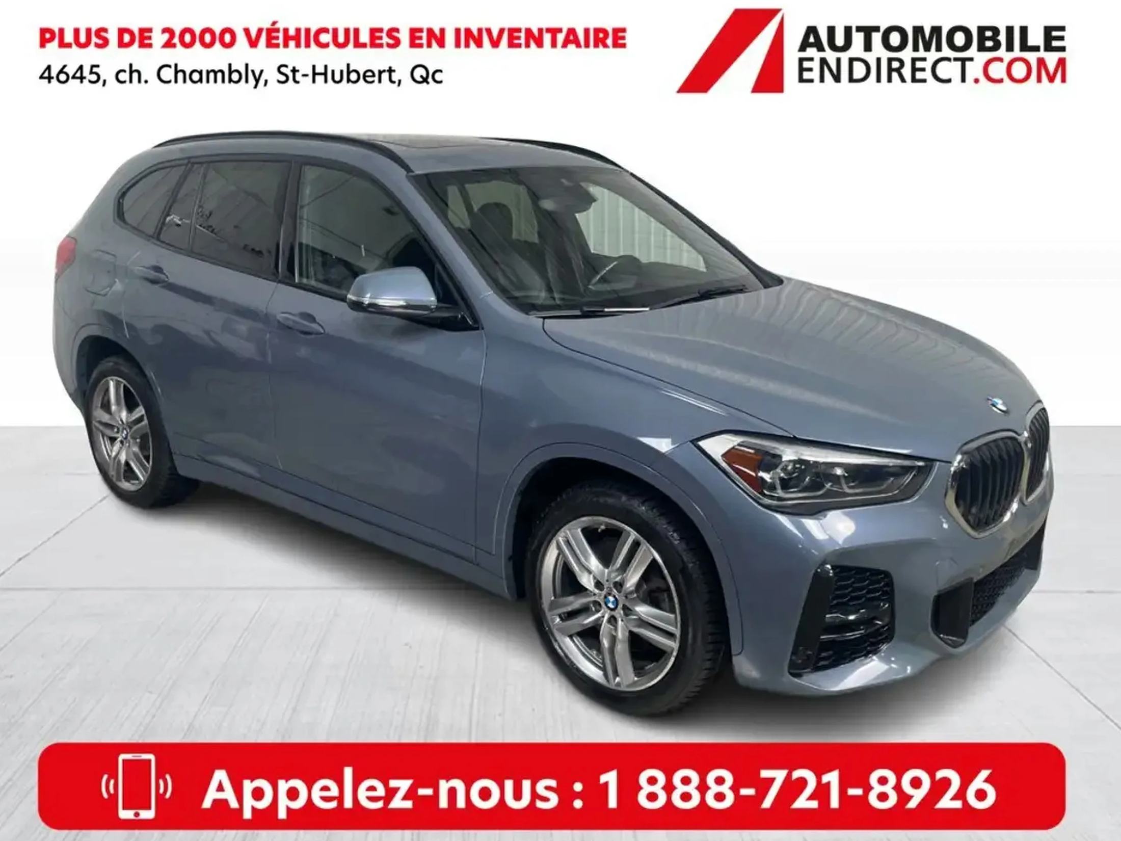 2020 BMW X1 xDrive28i AWD Cuir Toit GPS Mags Sièges chauffants