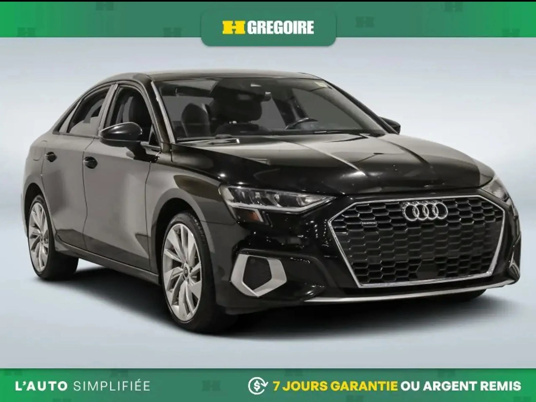 2022 Audi A3 Komfort AWD AUTO A/C CUIR TOIT NAV MAGS CAM BLUETO