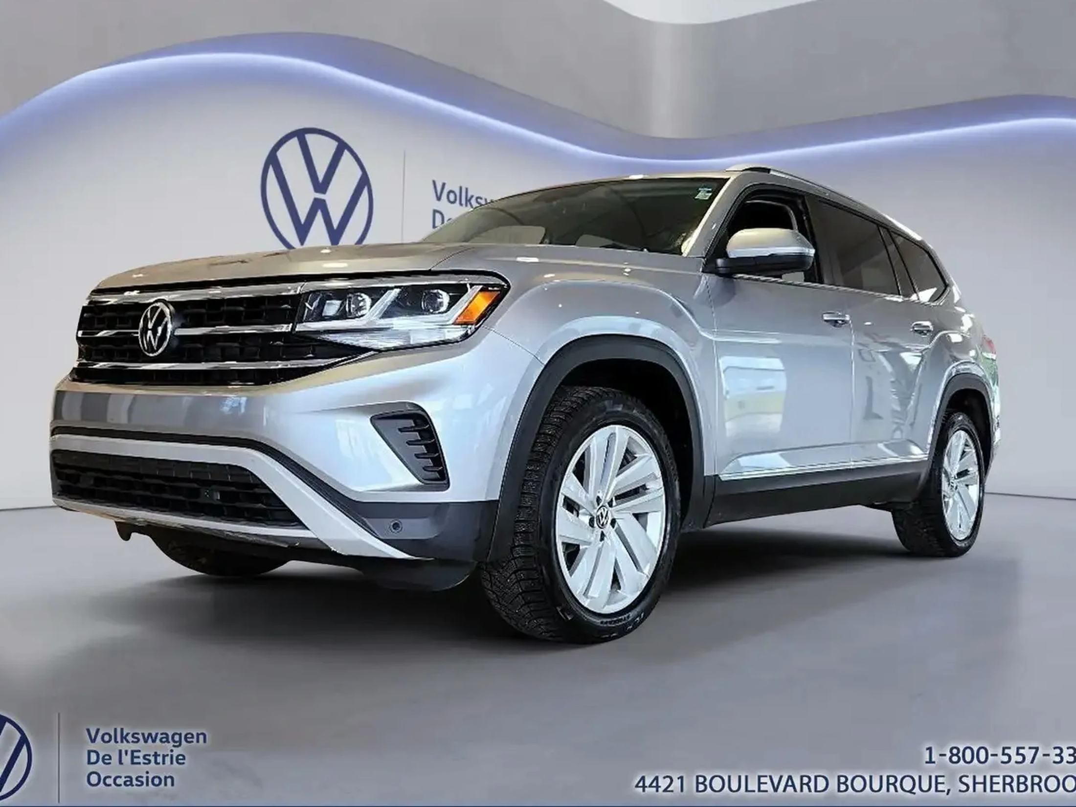 2021 Volkswagen Atlas HIGHLINE / 4 MOTION / TOIT / NAV / CUIR / CERTIFIÉ