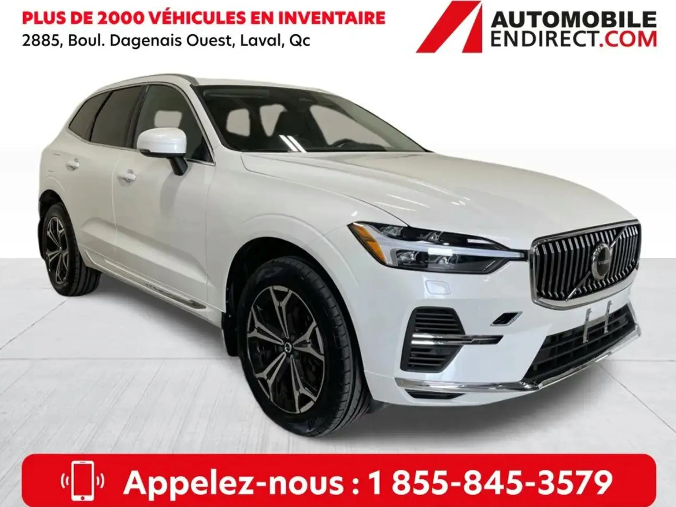 2022 Volvo XC60 T8 Inscription Expression eAWD Cuir Toit Pano Sièg