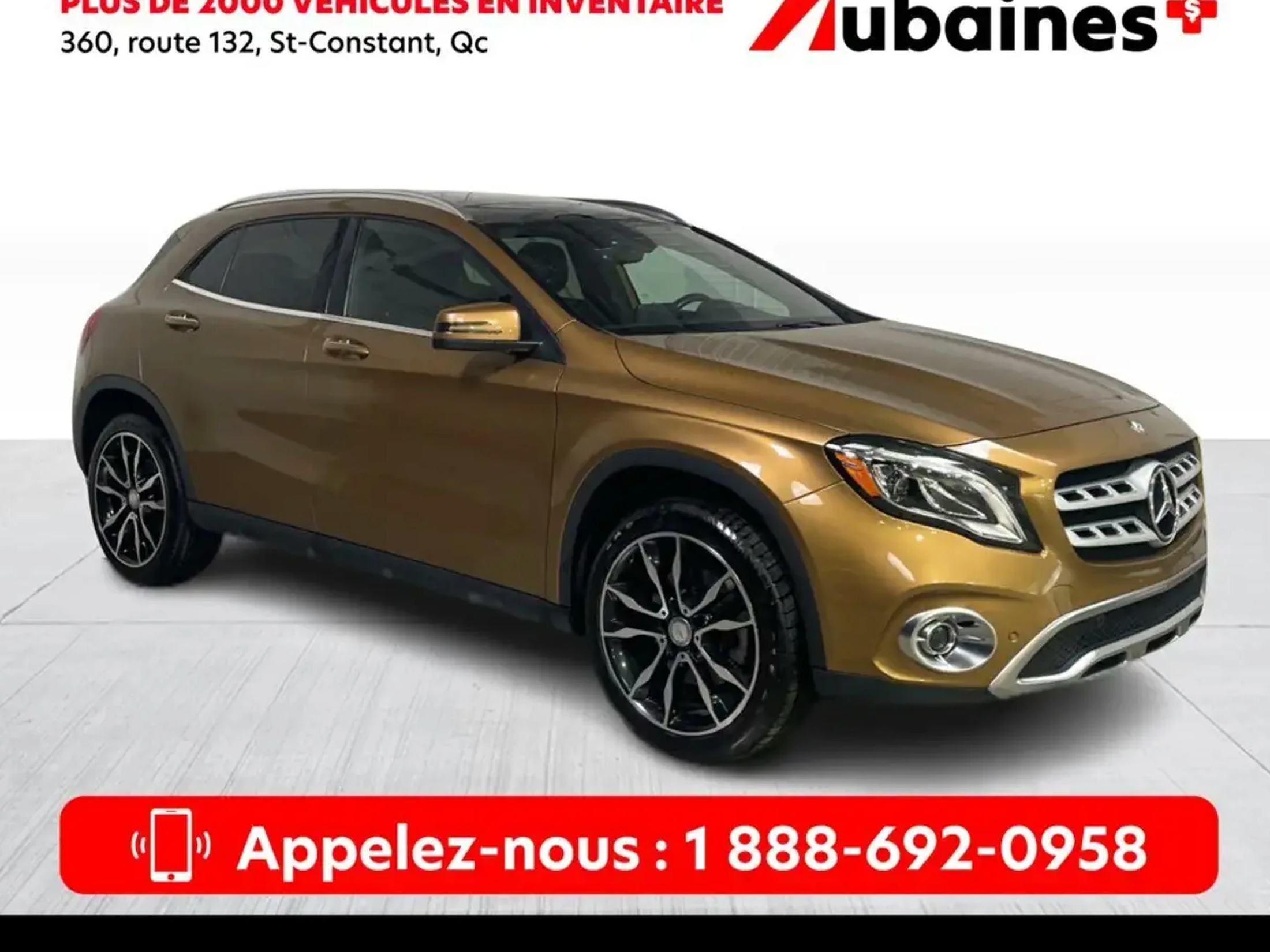 2018 Mercedes-Benz GLA 250 AWD Cuir Toit Mags Sièges chauffants Caméra de