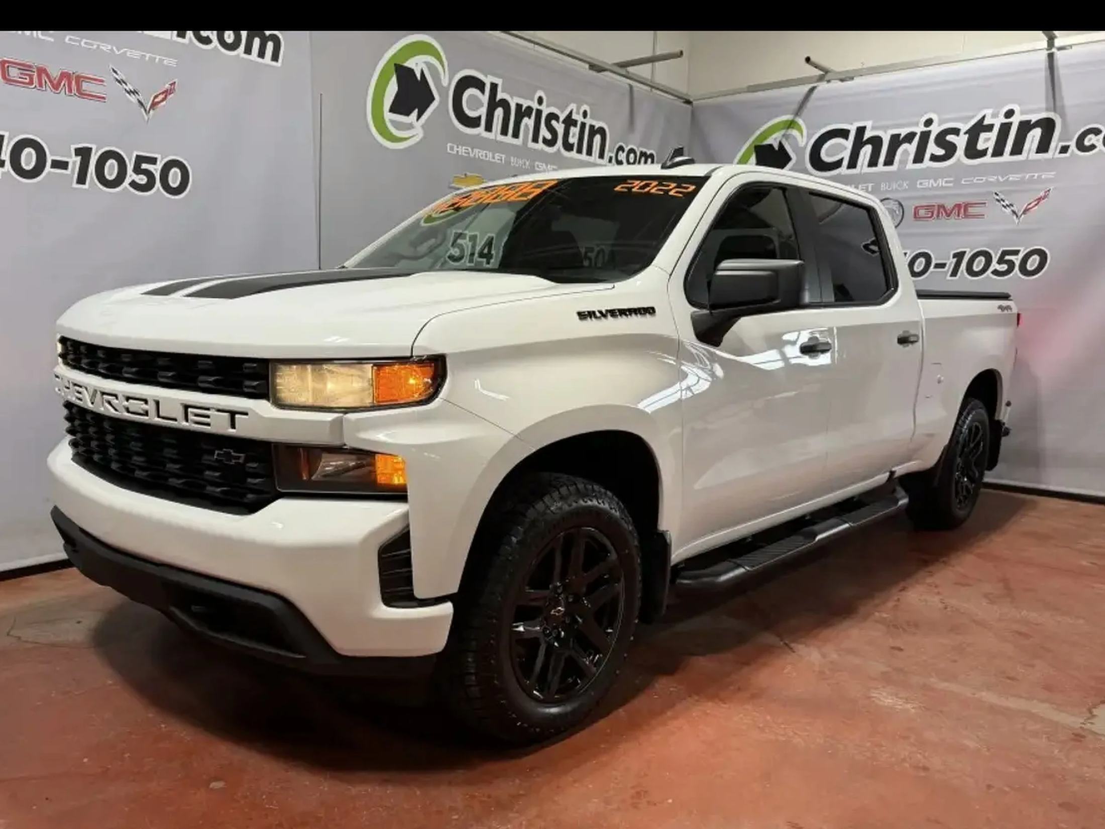 2022 Chevrolet Silverado 1500 CUSTOM RALLY SPORT LINEX DEM A DISTANCE