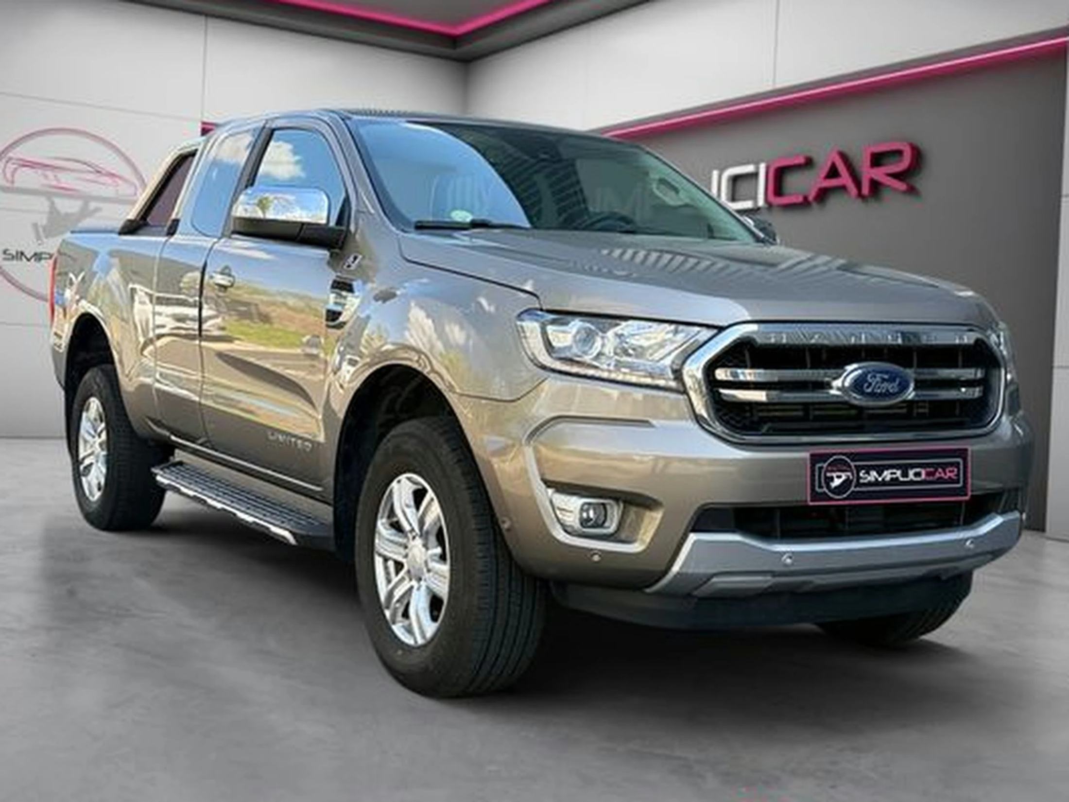Ford Ranger Super Cabine 2.0 Limited 213ch BV10 LIMITED TVA RÉCUPERABLE Sièges chauffants Bluetooth Garantie 12 mois