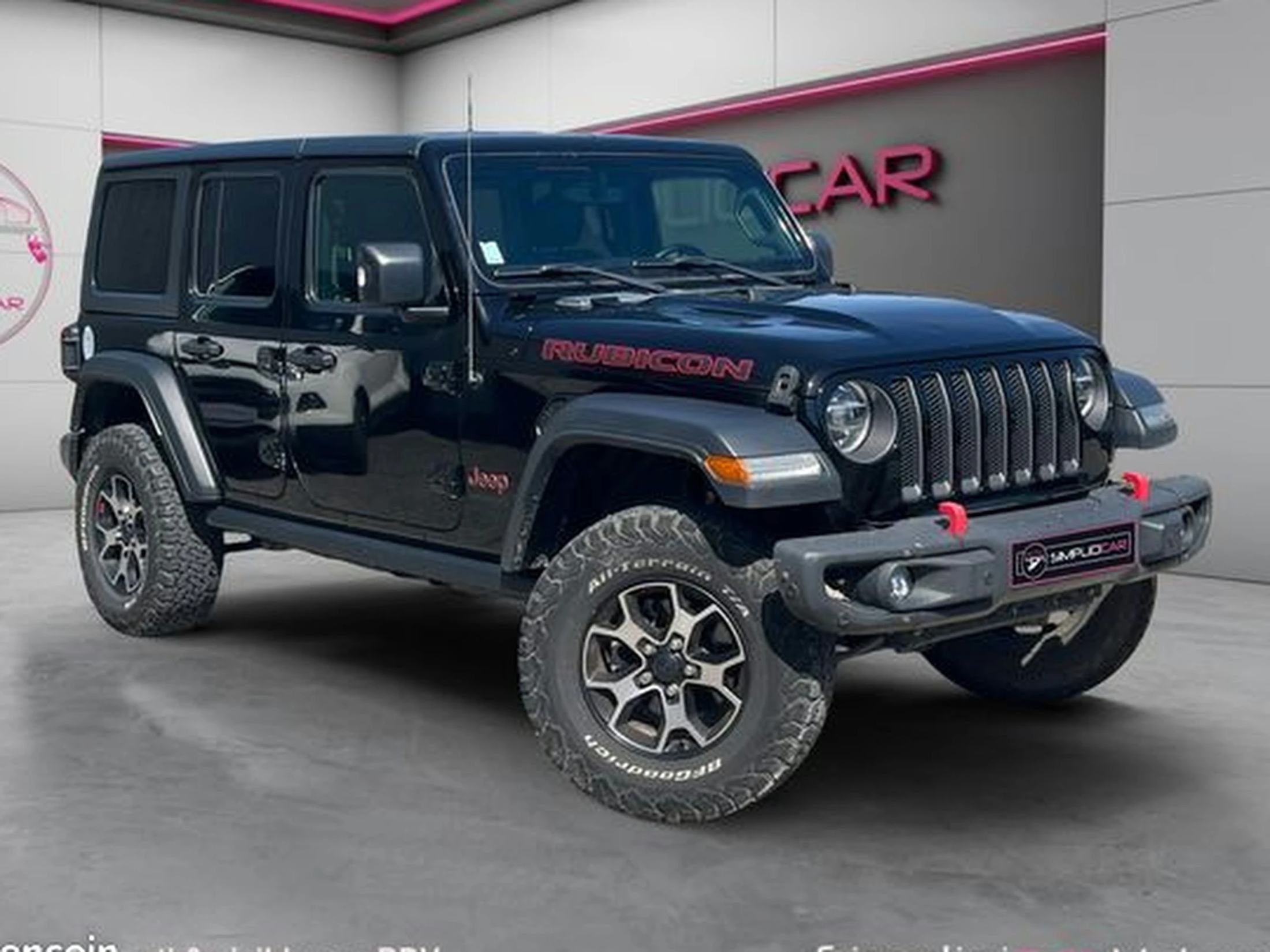 JEEP WRANGLER IV UNLIMITED 2.0 I T RUBICON AUTO 272Ch Garantie 12 mois