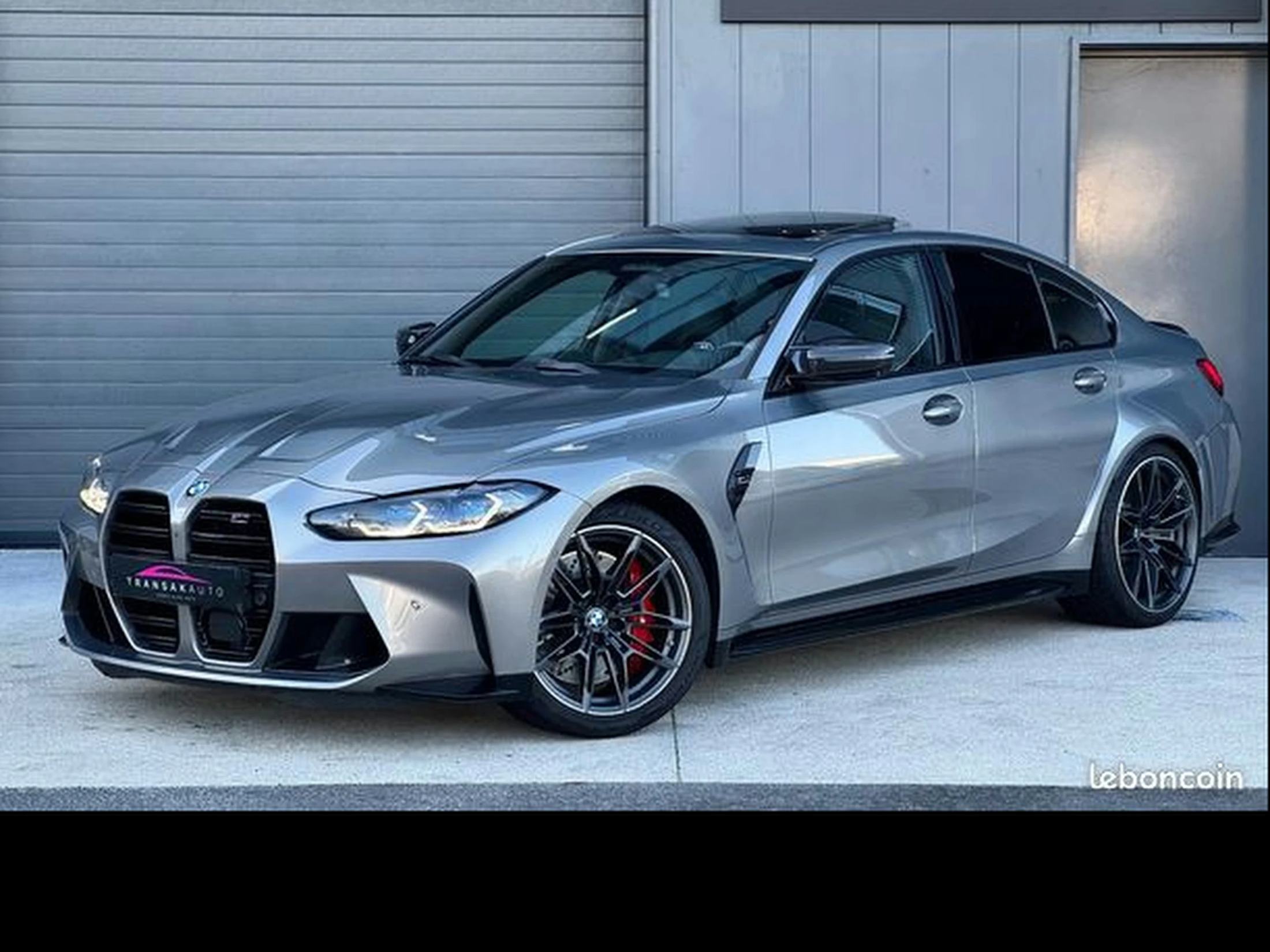 BMW M3 G80 510ch / Toit Ouvrant / Carbone / HUD / ACC / 360° / Cuir étendu / Laser / Ventilés