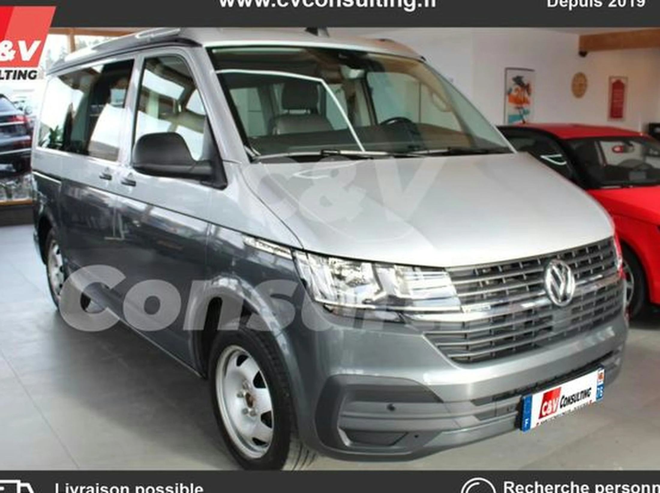 Volkswagen California 6.1 Beach Camper - 2.0 TDI 150 ch DSG 4 motion + Blocage Différentiel Attelage