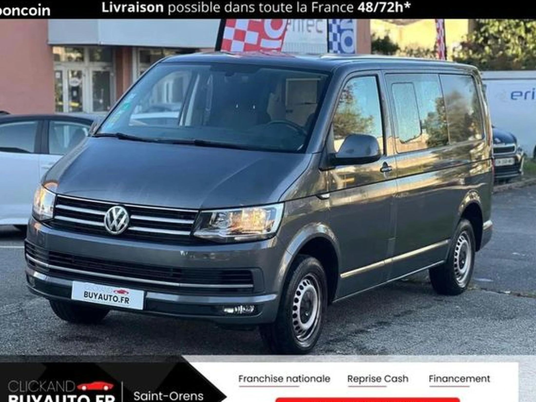 Volkswagen Transporter T6 2.0 TDI 150 CH CONFORT AMENAGER Entretien dispo