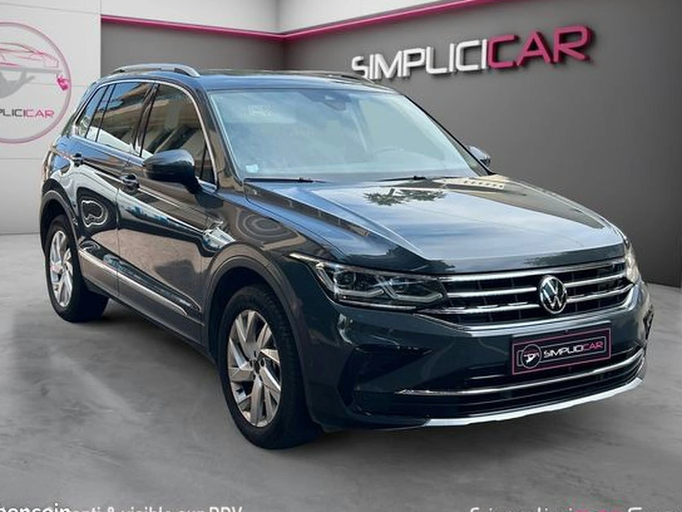 VOLKSWAGEN TIGUAN ELEGANCE EXCLUSIVE 1.4 TSI -16V TURBO HYBRID 245Ch Garantie 12 mois