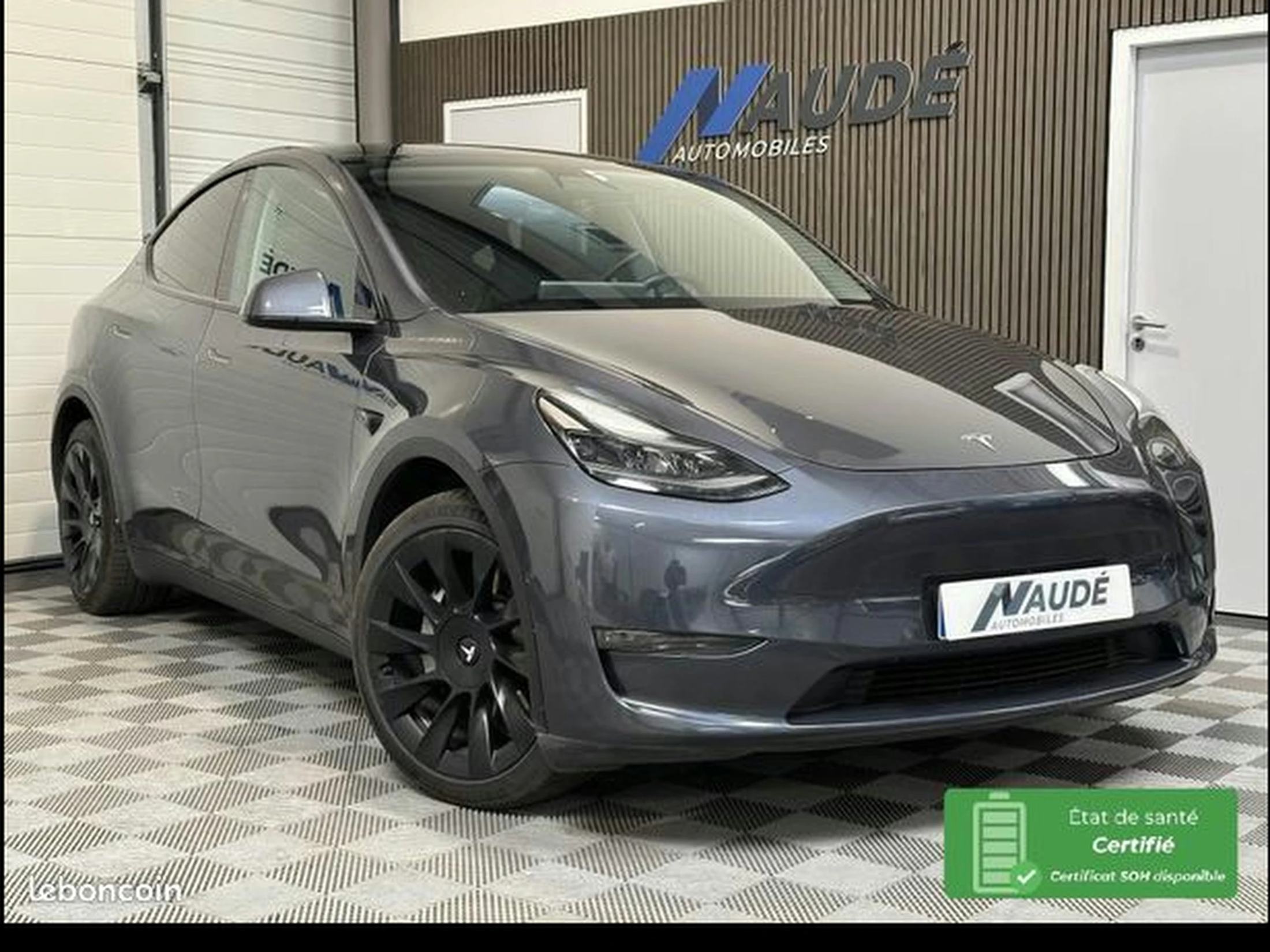 TESLA MODEL Y AWD Long Range 75 kWh 351ch - SOH 92,3% - Première main