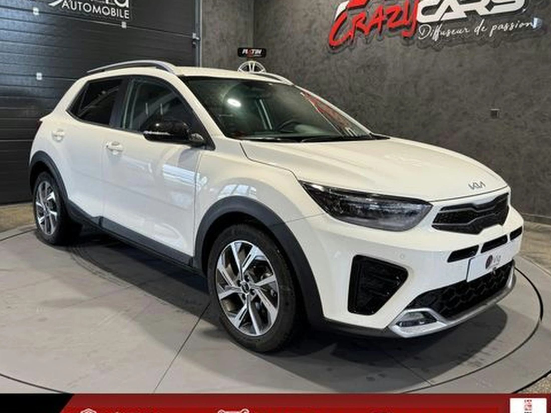 Kia stonic 1.0 t-gdi gt line garantie 5 ans kia - 100 - cam - sieges et volant chauffant