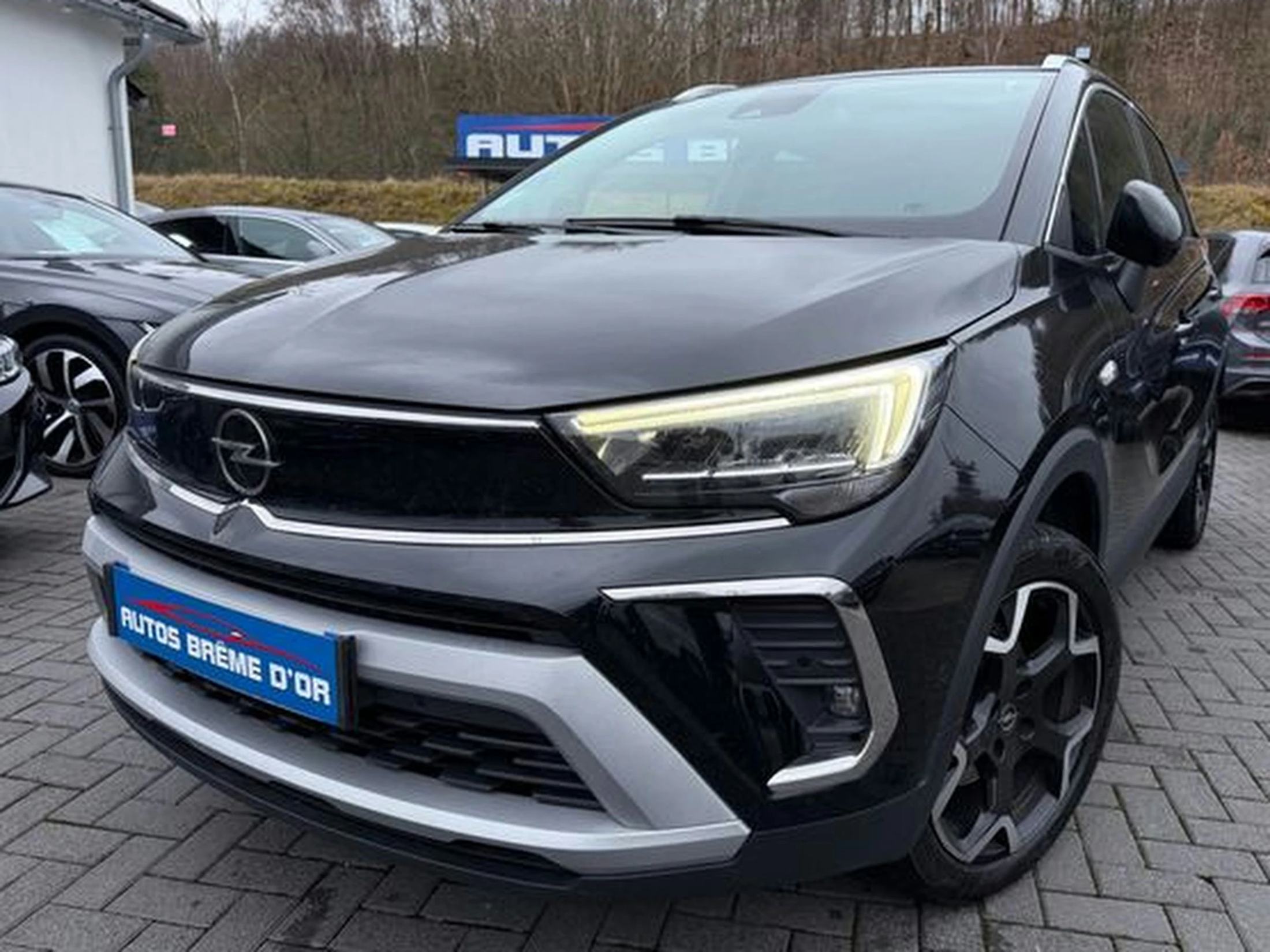 OPEL CROSSLAND X 189/mois GARANTIE 6 ANS Turbo 110ch Elegance Camera360° Alcantara FullLED Apple Android 1ère MAIN Aucun frais à prévoir Origine française