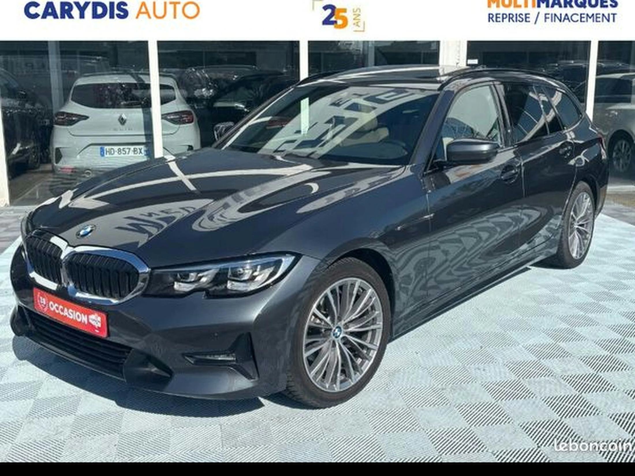 BMW Série 3 Touring (G20) 320DA 163 BVA8 PACK Sièges Sport TOE JA18 Hifi Key Less 1ère Main